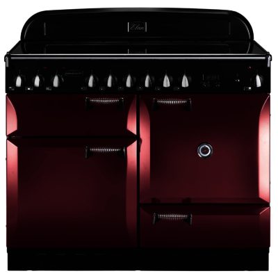 Rangemaster Elan 110cm Electric Ceramic 101200 Range Cooker in Cranberry with Ceramic Hob Rangemaster Elan 110cm Electric Ceramic 101200 Range Cooker in Cranberry with Ceramic Hob